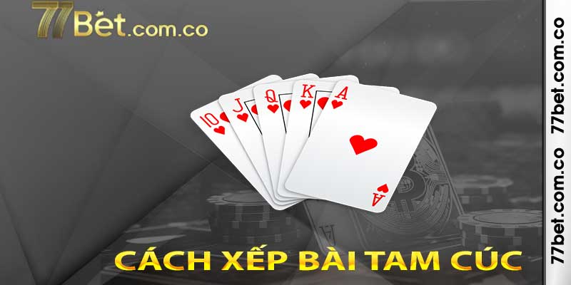 Cách xếp bài Tam Cúc được thực hiện như thế nào?